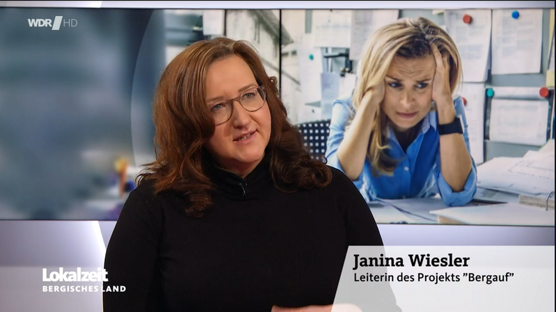 Janina Wiesler in der Lokalzeit WDR